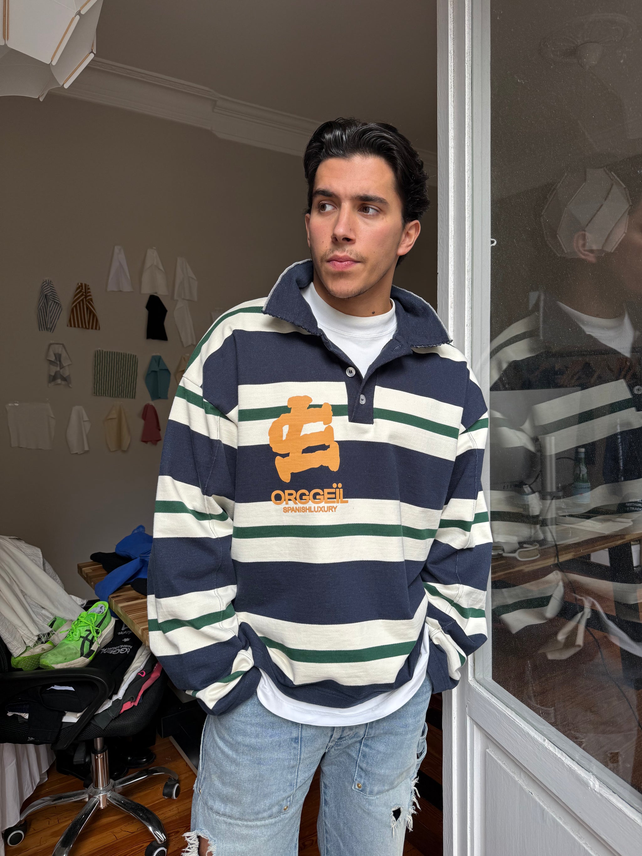 MAMMA TERRY RUGBY POLO – ORGGEÏL