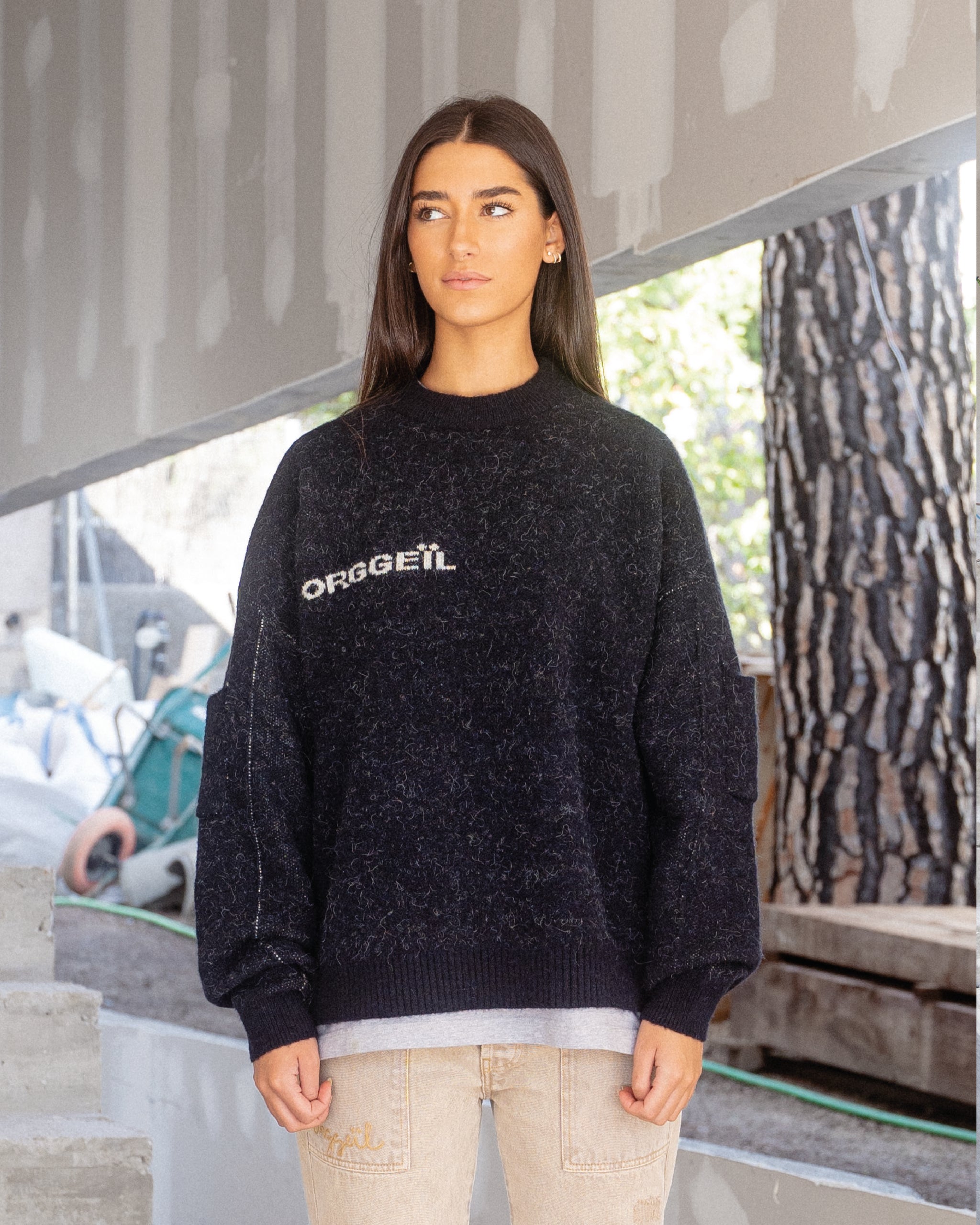 【極美品】Materialize Wear crew neck sweater 極美品】Materialize Wear crew neck sweater Materialize Wear